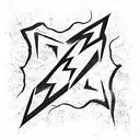Lightning Bolt tattoo design idea