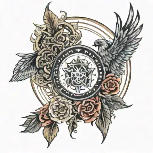siblings love loyalty respect tattoo design idea