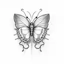 butterfly,scorpio,flower,suicidal,struggles,strong tattoo design idea