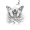 butterfly,scorpio,flower,suicidal,struggles,strong tattoo design idea