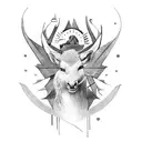 âncora com arco e flecha  tattoo design idea