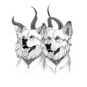 cerberus tattoo design idea