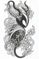hollow knight tattoo design idea