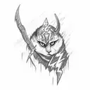 Lightning Bolt tattoo design idea