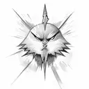 Lightning Bolt tattoo design idea