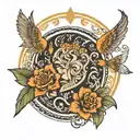 Dite mano gyvenimo meile in lithuanian, english, russian, japanese, spanish, italian tattoo design idea