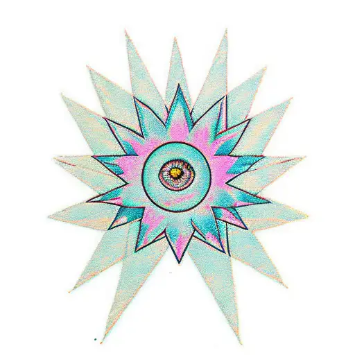 Sunflower Pink Floyd lettering "Shine on You Crazy Diamond" tattoo design idea