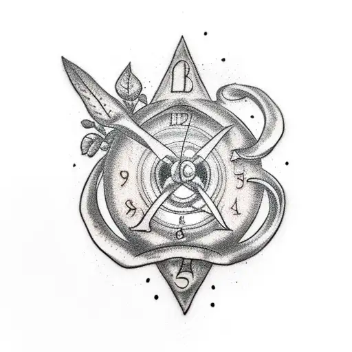 Time Turner Tattoo Design Images (Time Turner Ink Design Ideas) | Tattoo  designs, Cartoon tattoos, Picture tattoos