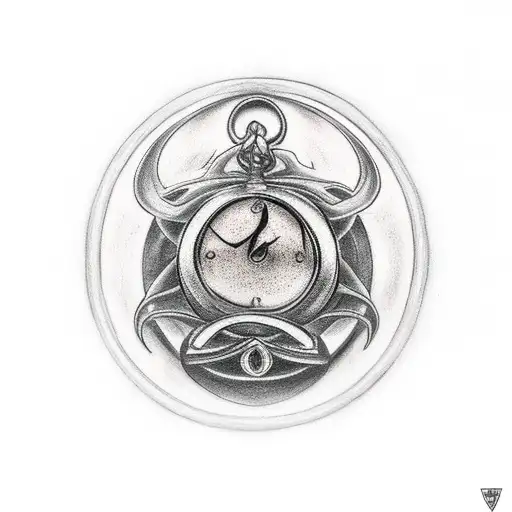 4+ Time Turner Tattoo Designs