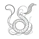 Morrocan Worm  tattoo design idea