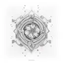 sweet williams tattoo design idea