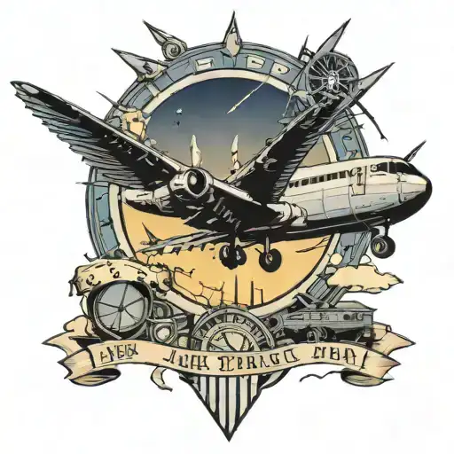 air traffic control   tattoo design idea
