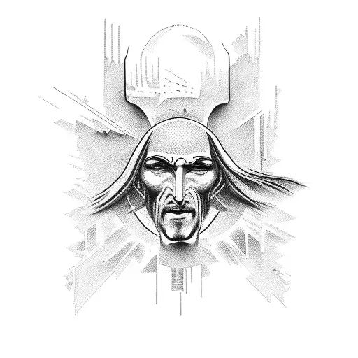 jesus tattoo design idea