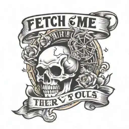 Fetch me their souls from black ops zombies tattoo design idea