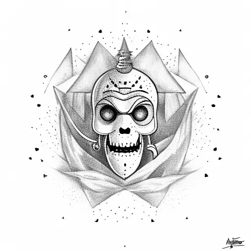 aventure time lich, fin and jake tattoo design idea