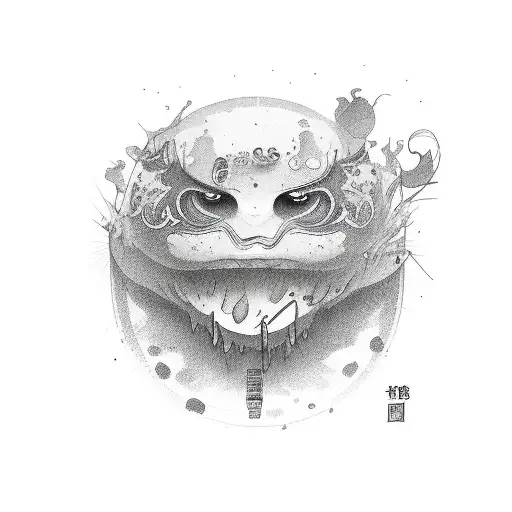 wabi sabi written in hand  tattoo design idea