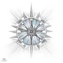 maltese cross tattoo design idea
