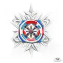 maltese cross tattoo design idea