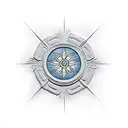 maltese cross tattoo design idea