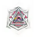 Triangle third eye tattoo design idea