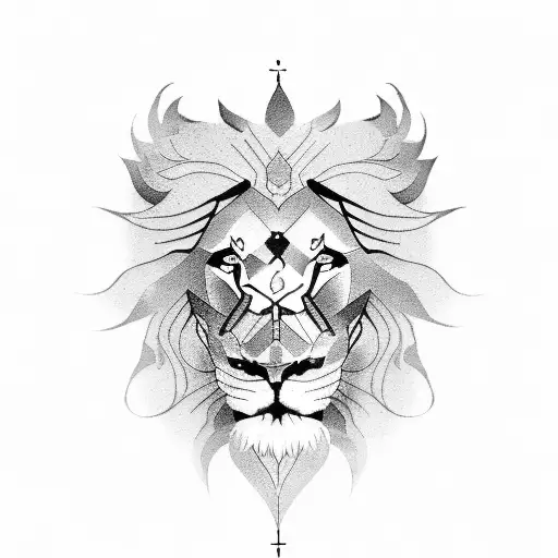 lion japan new zealand tattoo design idea