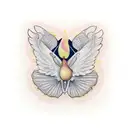 Georgia peach daughter  tattoo design idea