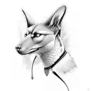 Anubis tattoo design idea