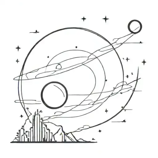 interstellar tattoo design idea