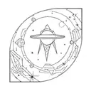 interstellar tattoo design idea