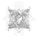 number 15 and August tattoo design idea