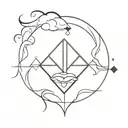 four elements tattoo design idea