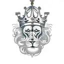 add the letters V P A to the crown tattoo design idea