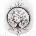Tree of Life tattoo design idea