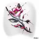 Cherry Blossom tattoo design idea