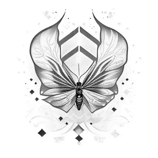 mariposa con la frase "Reality will break your heart  Survival will not be the hardest part  It’s keeping all your hopes tattoo design idea