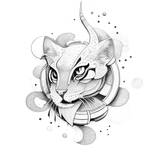 strength and vulnerability tattoo design idea