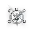 strength and vulnerability tattoo design idea