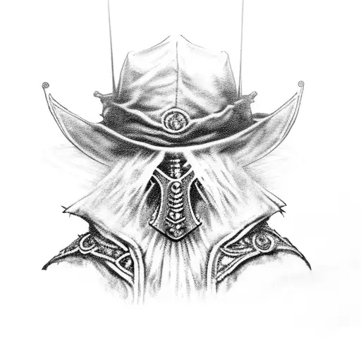 Bloodborne the old hunter  tattoo design idea