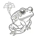toad tattoo design idea