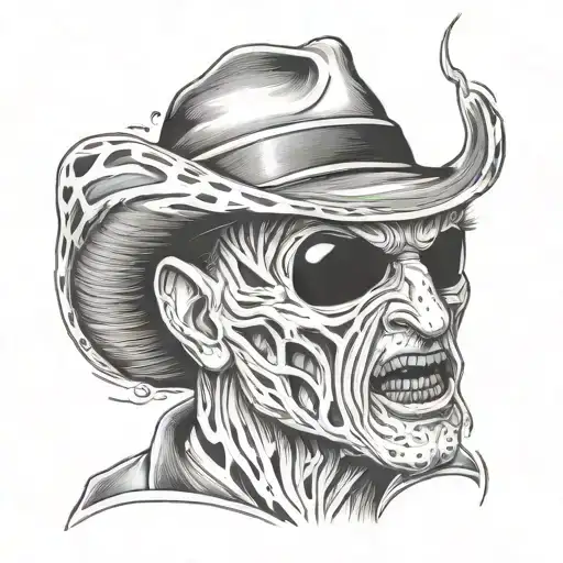 Freddy Krueger tattoo design idea