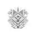 Burj Khalifa tattoo design idea