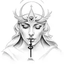 faith leg tattoo with Cardinal in it  tattoo design idea