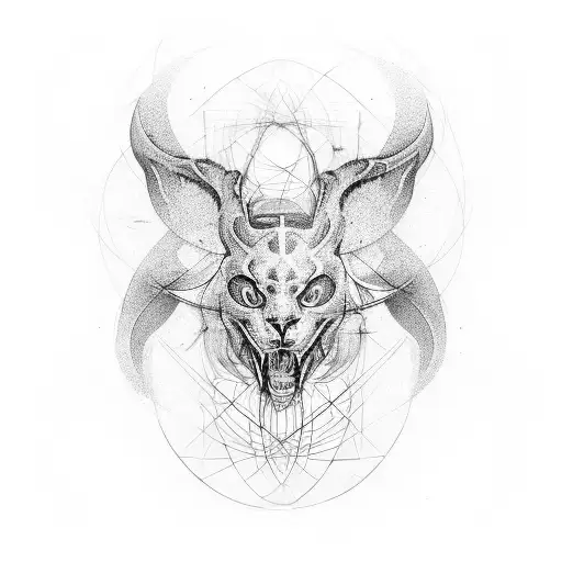 Quantum entanglement tattoo design idea