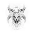 Quantum entanglement tattoo design idea