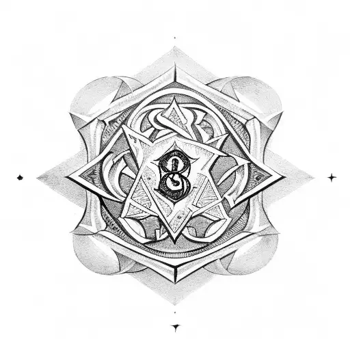 Seal of Solomon tattoo design idea
