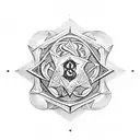Seal of Solomon tattoo design idea
