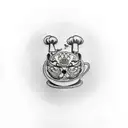 Kitchen Chef tattoo design idea