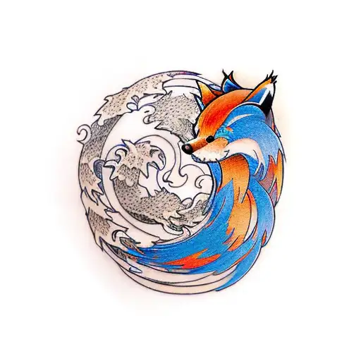 firefox tattoo design idea