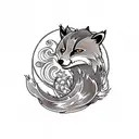 firefox tattoo design idea