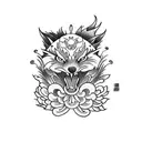 firefox tattoo design idea